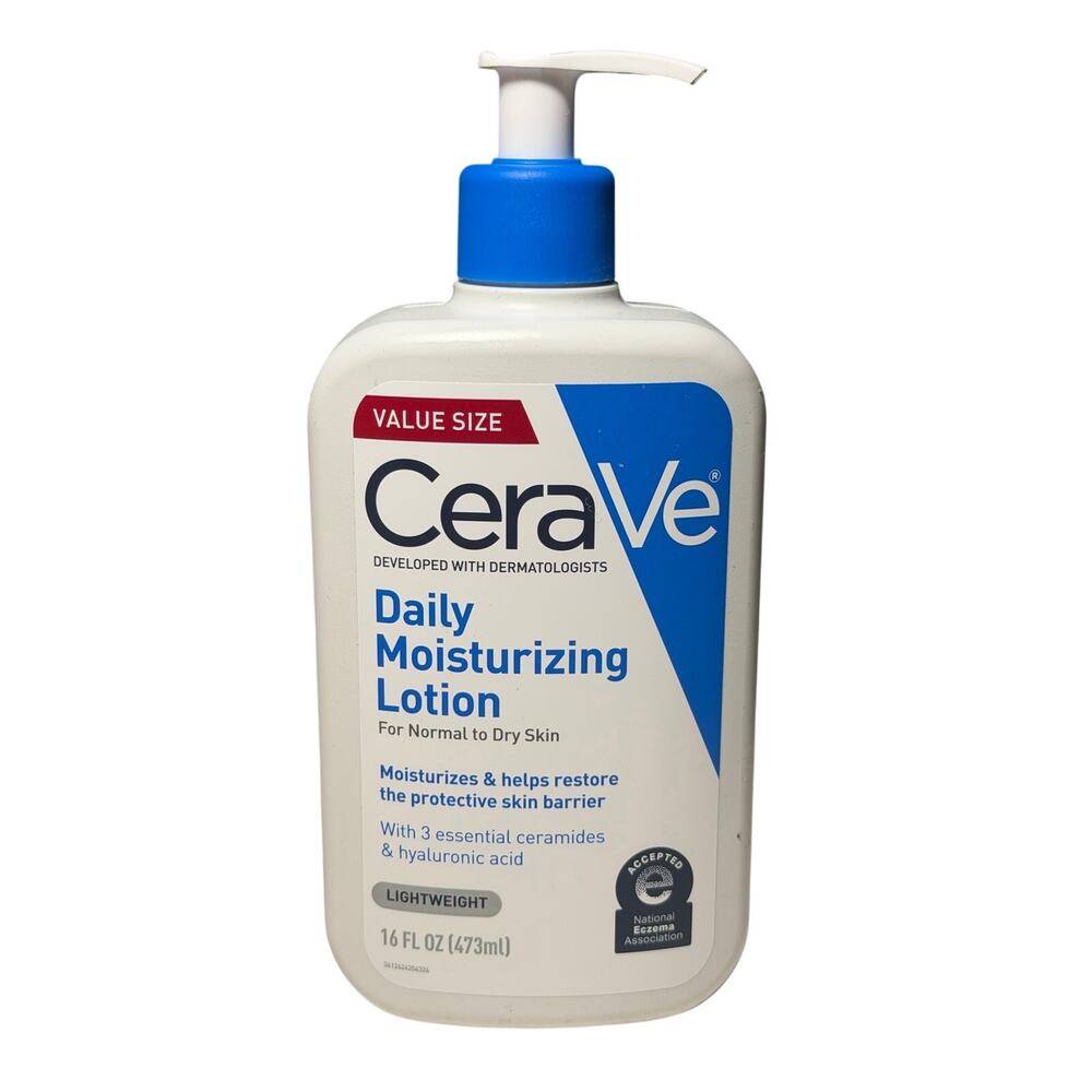 CeraVe Daily Moisturizing Lotion with Ceramides & Hyaluronic Acid 16 fl oz